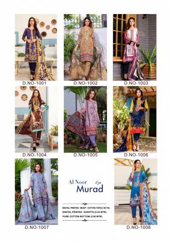 Stylish Heavy Cotton Pakistani suit 