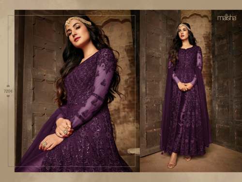 Stylish Heavy EMbroidered Anarkali SUit