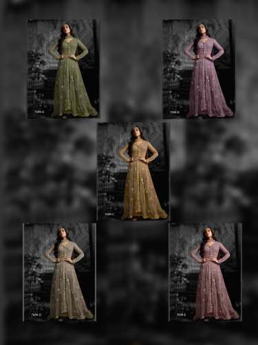 Stylish Latest Maisha Heavy EMbroidered Suit