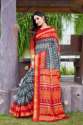 Stylish Printed Summer wear Cotton saree thumb 7