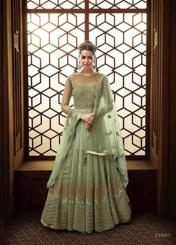 Stylish Vaishnavi Net With Embroidery Salwar Suit 