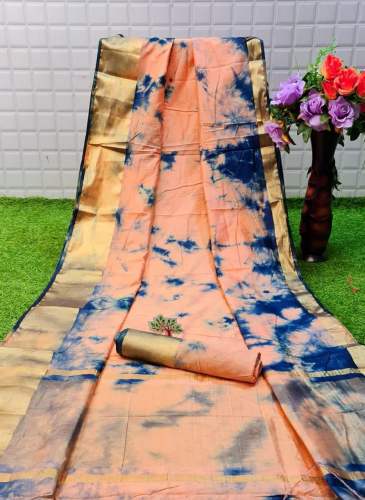 Tussar Silk Festive Wear Saree