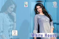 Western Style Long Checks Kurtis