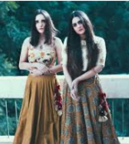 Crop Top With Lehenga