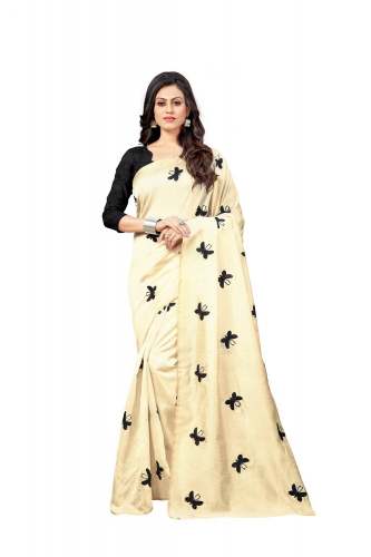 Nena Fashion black designer saree(titali)