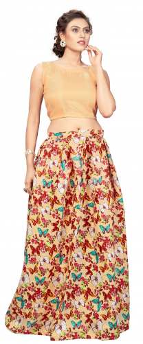 Nena Fashion chiku lehenga choli (multibutterfly)