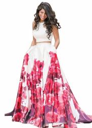 New Party Wear Printed lehenga