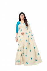 Nena Fashion sky blue designer saree(titali)