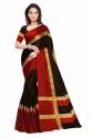 nena-fashion-women-black-red-cotton-saree-aangi-