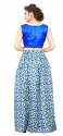Nena Fashion Women blue lehenga choli (small rose) thumb 1