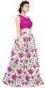 Nena Fashion Women pink lehenga choli (gulabgreen) thumb 2