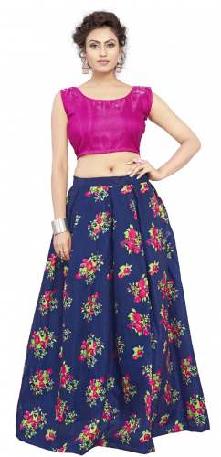 Nena Fashion Women pink  lehenga choli (nidhi)