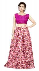 Nena Fashion Women pink lehenga choli (small rose)