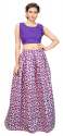 Nena Fashion Women purple lehenga choli(smallrose)