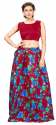 Nena Fashion Women red lehenga choli (lotus)