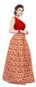 Nena Fashion Women red lehenga choli (smallrose) thumb 1