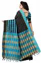 Nena Fashion Women's  black rama Cotton  Saree thumb 2