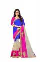 Nena Fashion Women's blue Saree(pramukh)