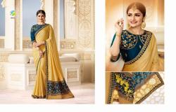 Women s Embroidered Silk Saree
