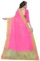Nena Fashion Women's pink Cotton Saree(sangreela) thumb 2
