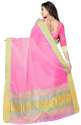 Nena Fashion Women's pink  Cotton Saree(zalak) thumb 2