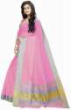 Nena Fashion Women's pink  Cotton Saree(zalak) thumb 3