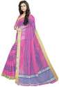 Nena Fashion Women's pink net Cotton Saree thumb 1
