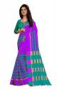 Nena Fashion Women's  pink rama Color Cotton Saree