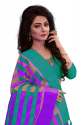Nena Fashion Women's  pink rama Color Cotton Saree thumb 3