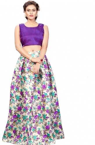 Nena Fashion Women's purple lehenga choli (aditi)