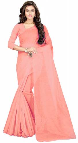 Nena Fashion Women's tameta  Cotton net  Saree