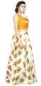 Nena Fashion Women yellow lehenga choli (flower) thumb 1