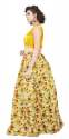 Nena Fashion Women yellow lehenga choli (rose) thumb 1