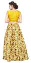 Nena Fashion Women yellow lehenga choli (rose) thumb 3
