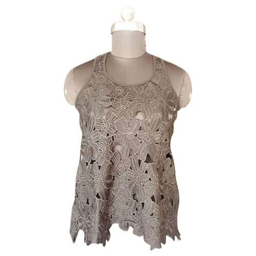 Girls Sleevless Western Top 