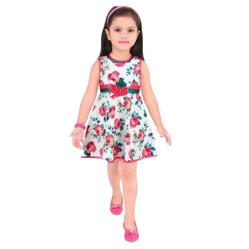Girls Printed Frocks 