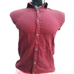 Mens Cotton Plain Shirt