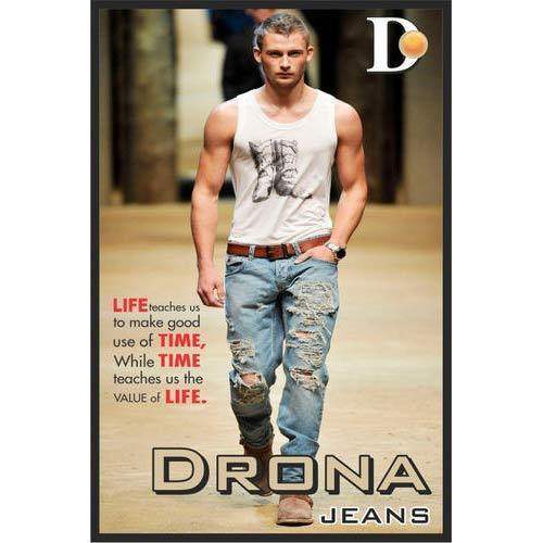Mens Drona Roughed Jeans