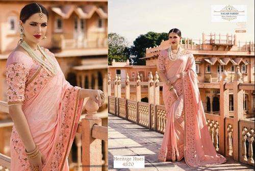 Pure Georgette Wedding Wear Saree