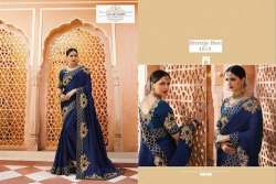 Wedding Wear Zardozi Work Saree