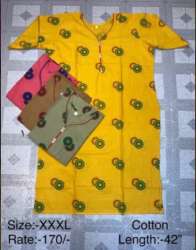 Ladies fancy cotton printed  Kurtis