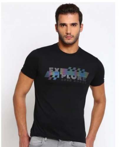 Men Round Neck T Shirt by Inspire Clothing Enterprises