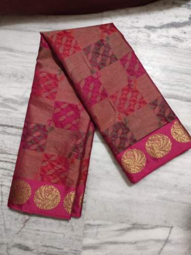 Designer muslin silk saree for ladies by h a and sons