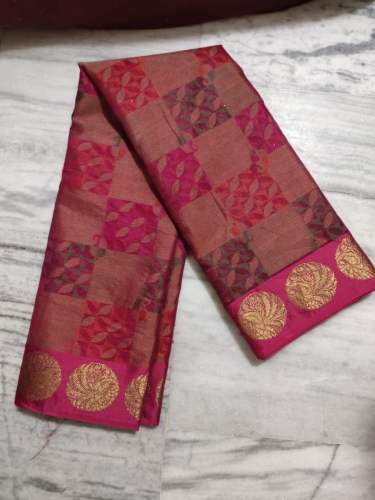 Designer muslin silk saree for ladies
