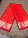 Designer muslin silk saree for ladies thumb 6