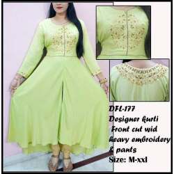 Designer Front Slit Kurti