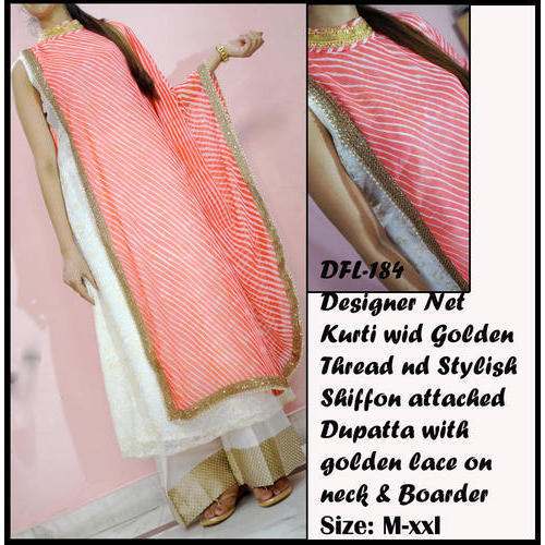 Elegant Ladies Net Kurti by DFL Kurtis