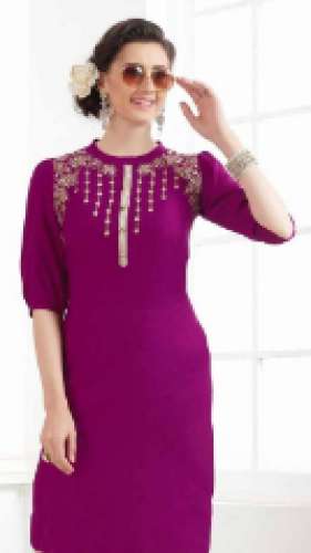straight kurti by Veera Tex