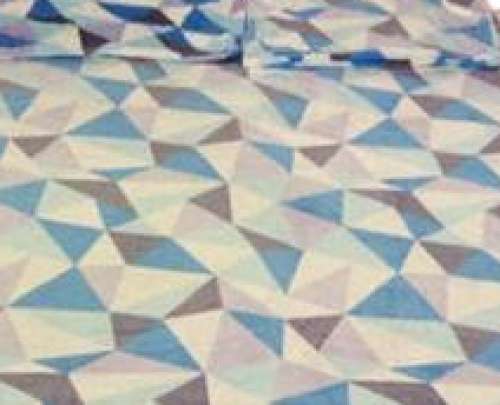 block printed bed sheet