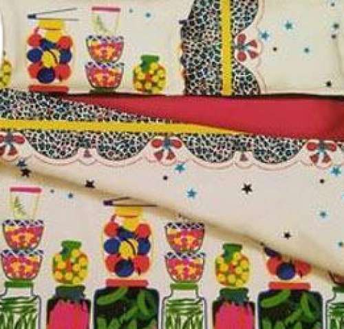 colorful bed sheet